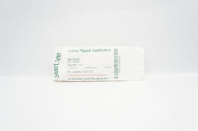 StarLine 2565-62 Cotton-Tipped Applicators 6inch - Pack of 100